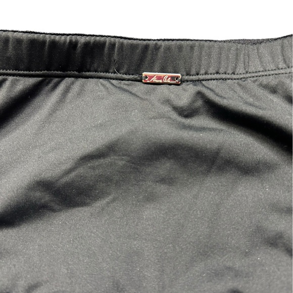 ANNE COLE black Tummy Control Skirted Bikini Swim Bottom size medium NWT - Picture 10 of 12